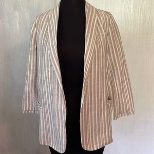 Striped blazer